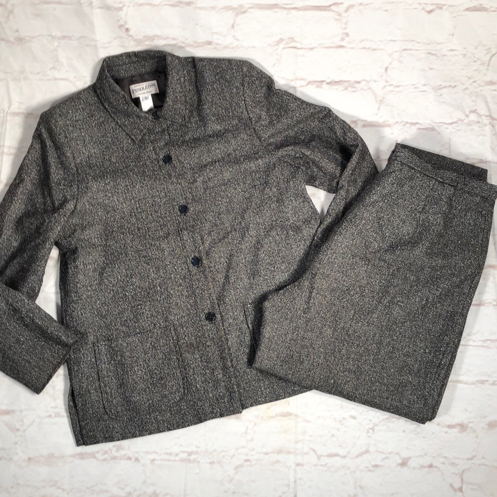 Pendleton wool Suit.  Size 12 Blazer/Size 16 Pants